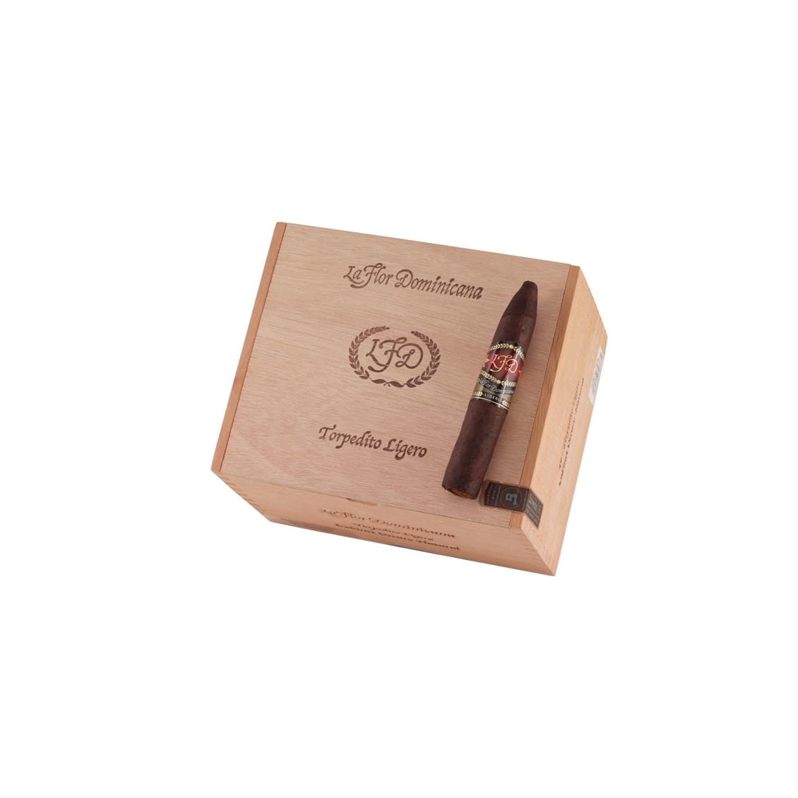 La Flor Dominicana Ligero Cabinet Oscuro Torpedito