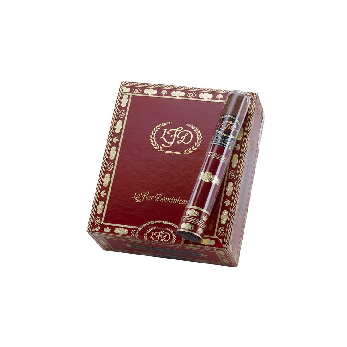 La Flor Dominicana Double Ligero Crystal Tubo Robusto