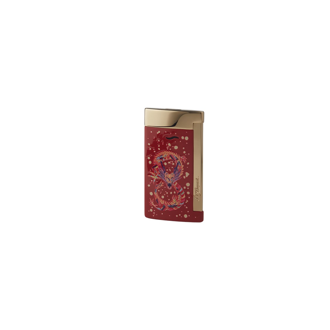 Burgundy & Gold Dragon - Torch