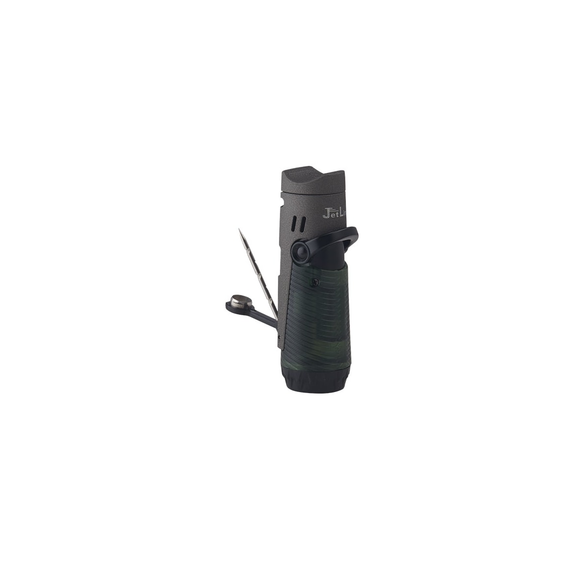 Jet Line Regal Green Single Flame Lighter