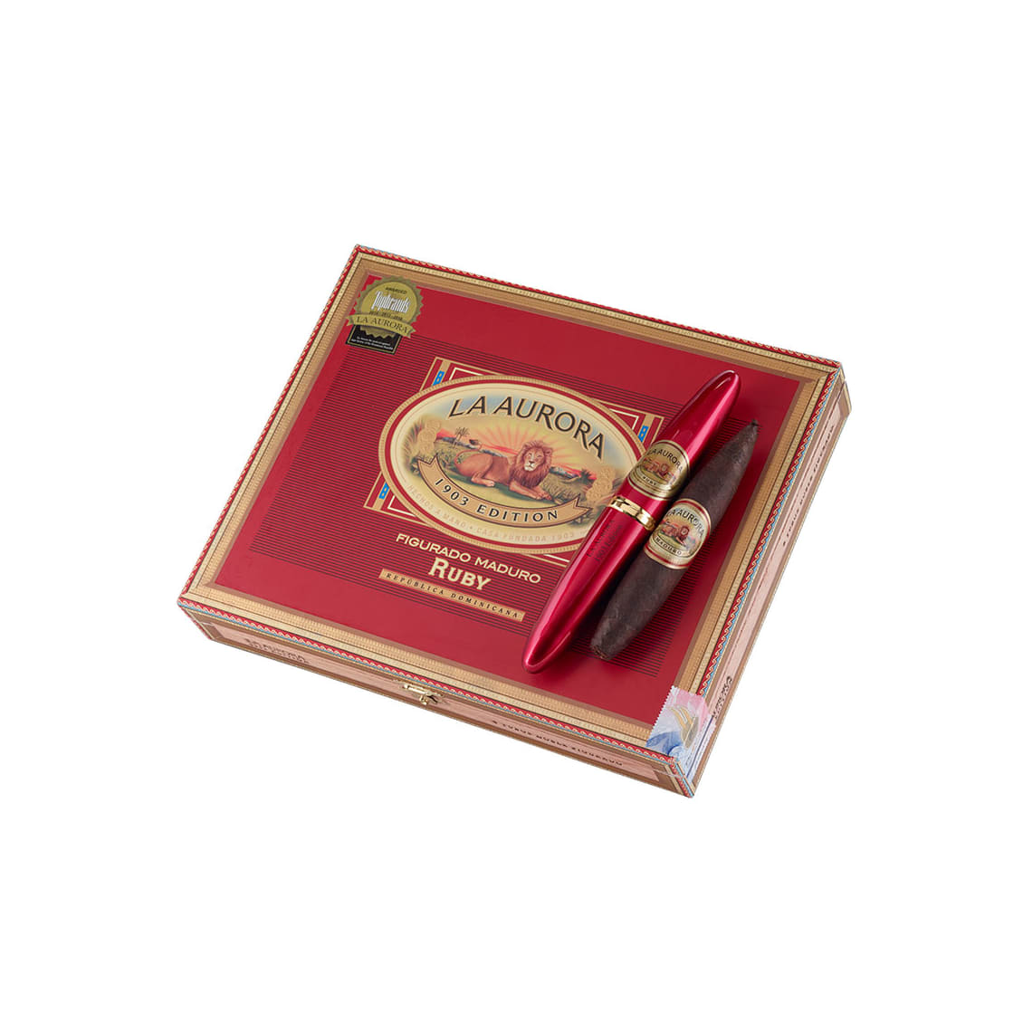 La Aurora Preferidos 1903 Ruby Brazilian Maduro tubo