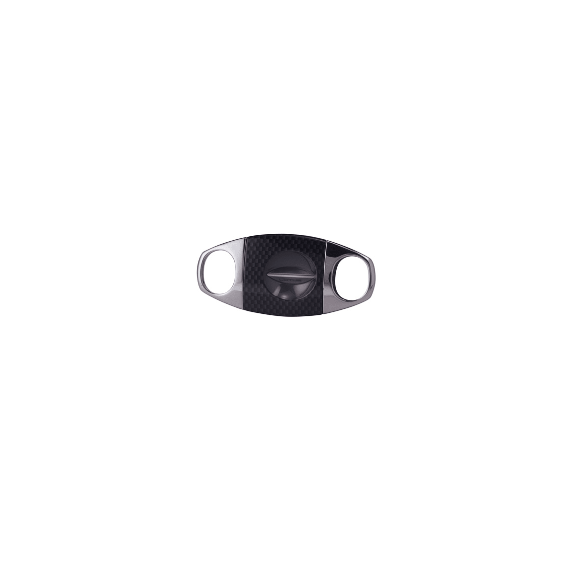 Lotus Jaws Carbon Fiber Serrated V Cutter Black/Chrome