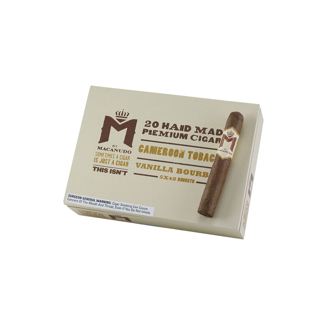 M By Macanudo Vanilla Bourbon Robusto