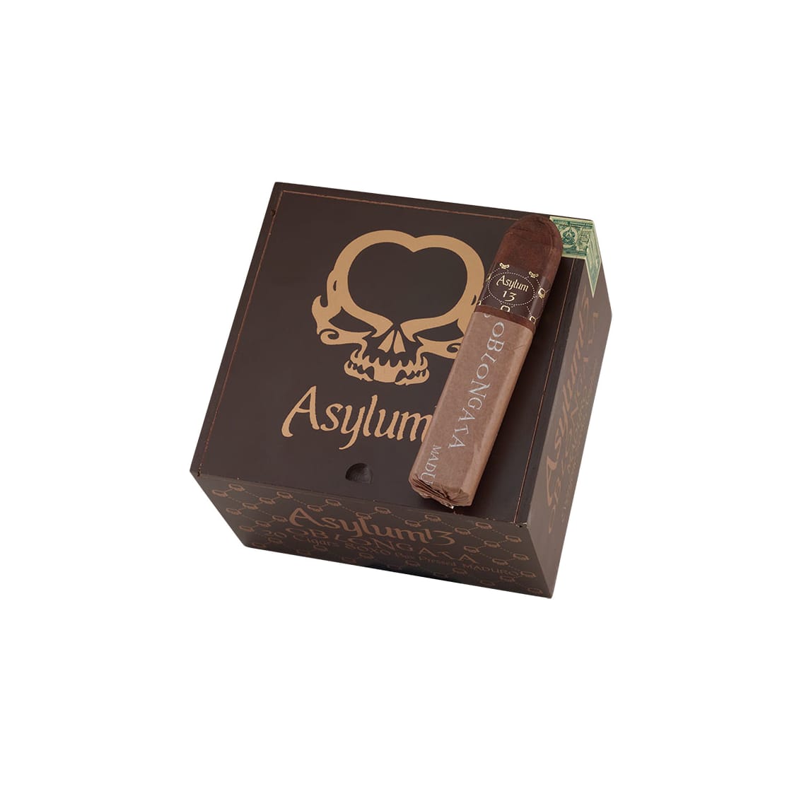 Asylum 13 Oblongata Maduro 80 X 6