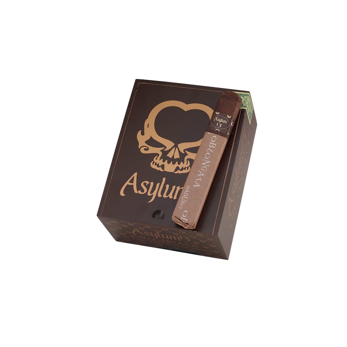 Asylum 13 Oblongata Maduro 70 X 7