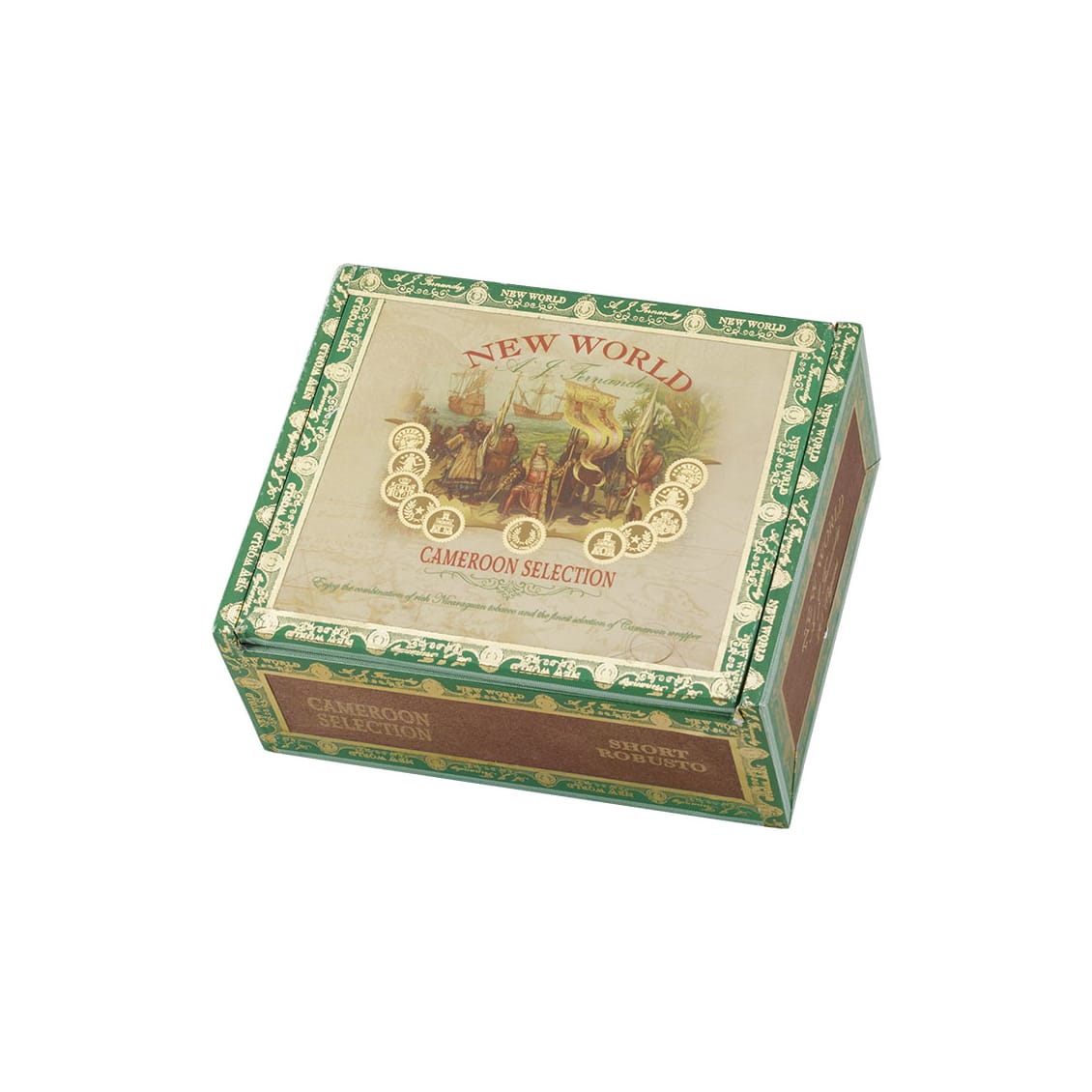 New World By AJ Fernandez Cameroon Selection Short Robusto Cigars