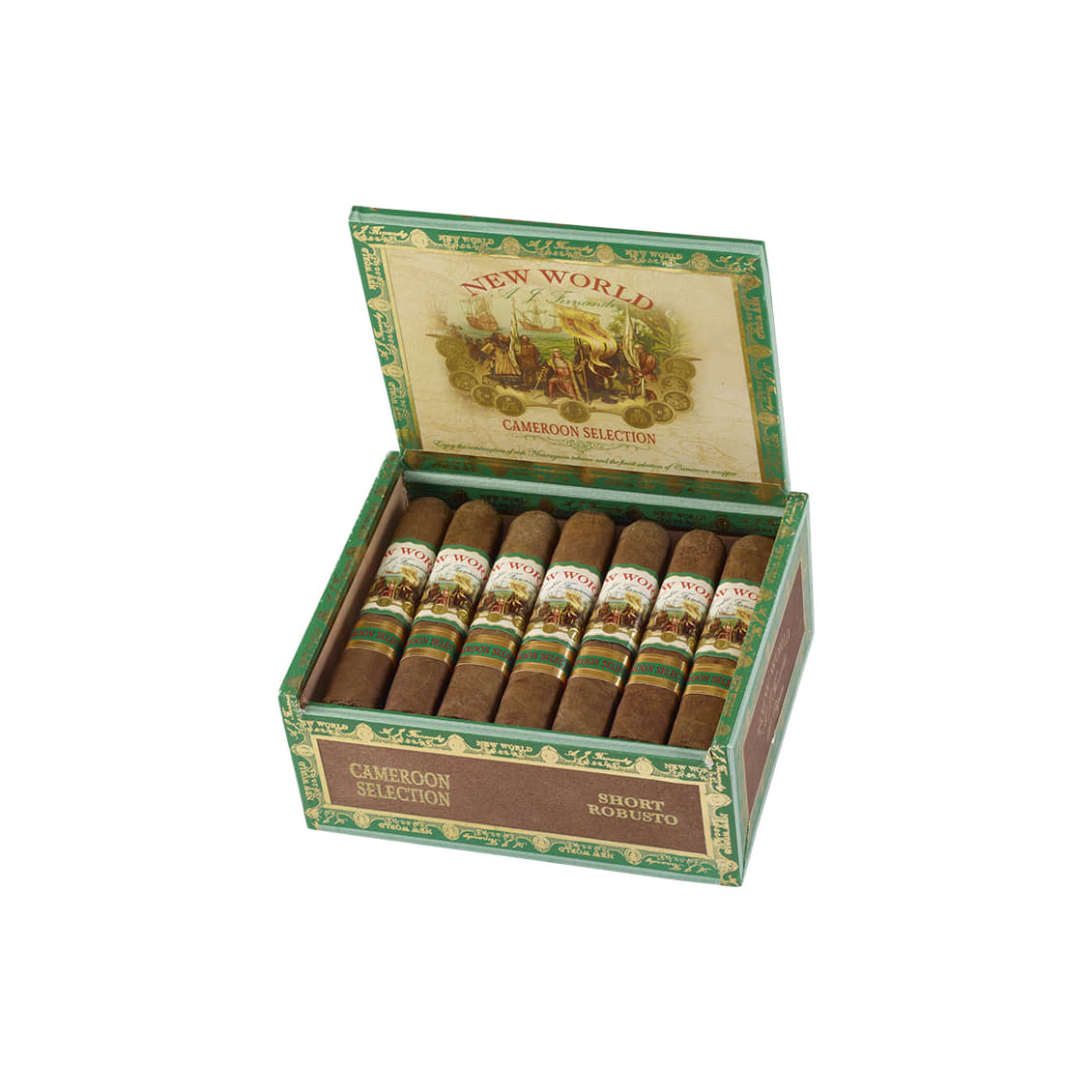New World By AJ Fernandez Cameroon Selection Short Robusto Cigars