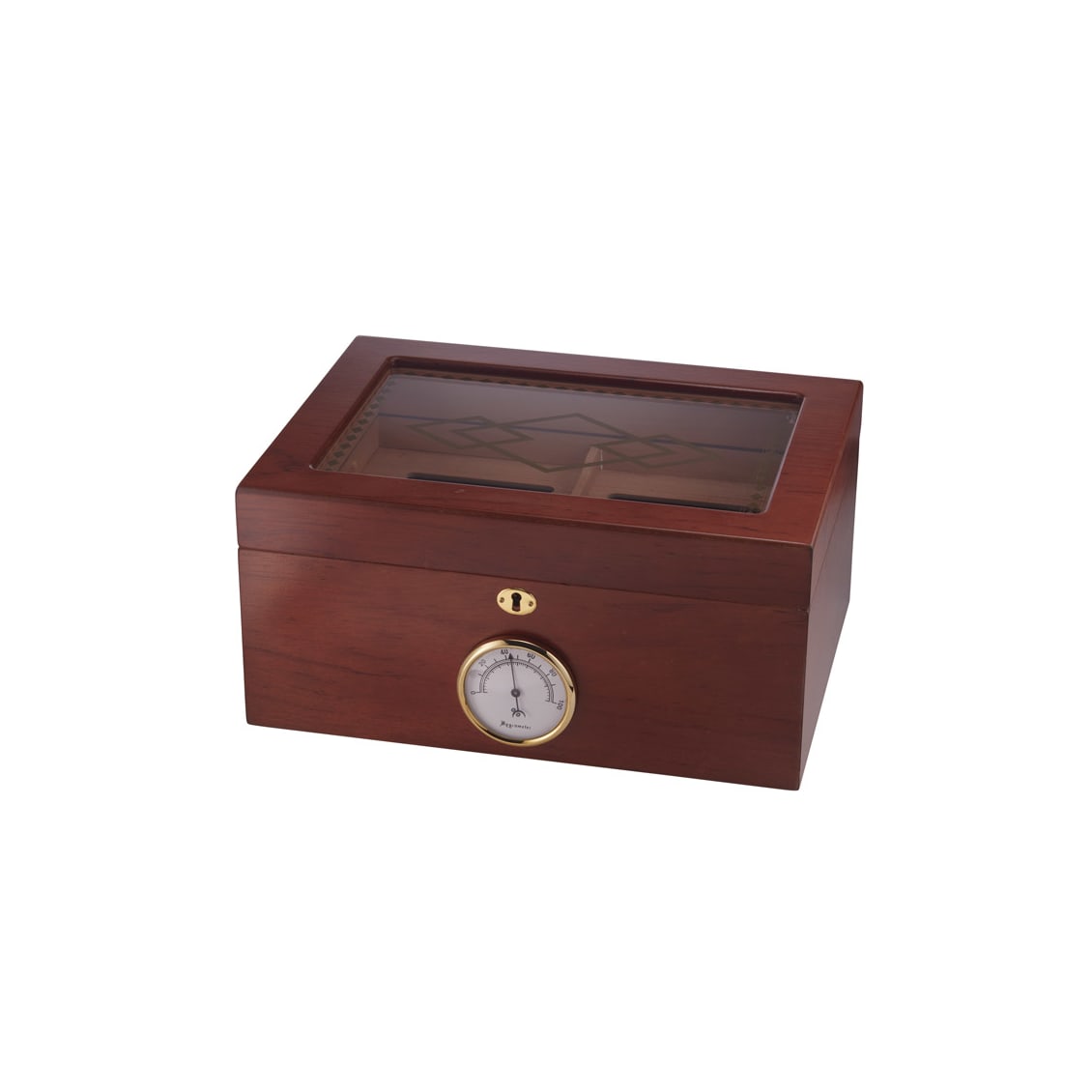 Bally II Glass Top Humidor