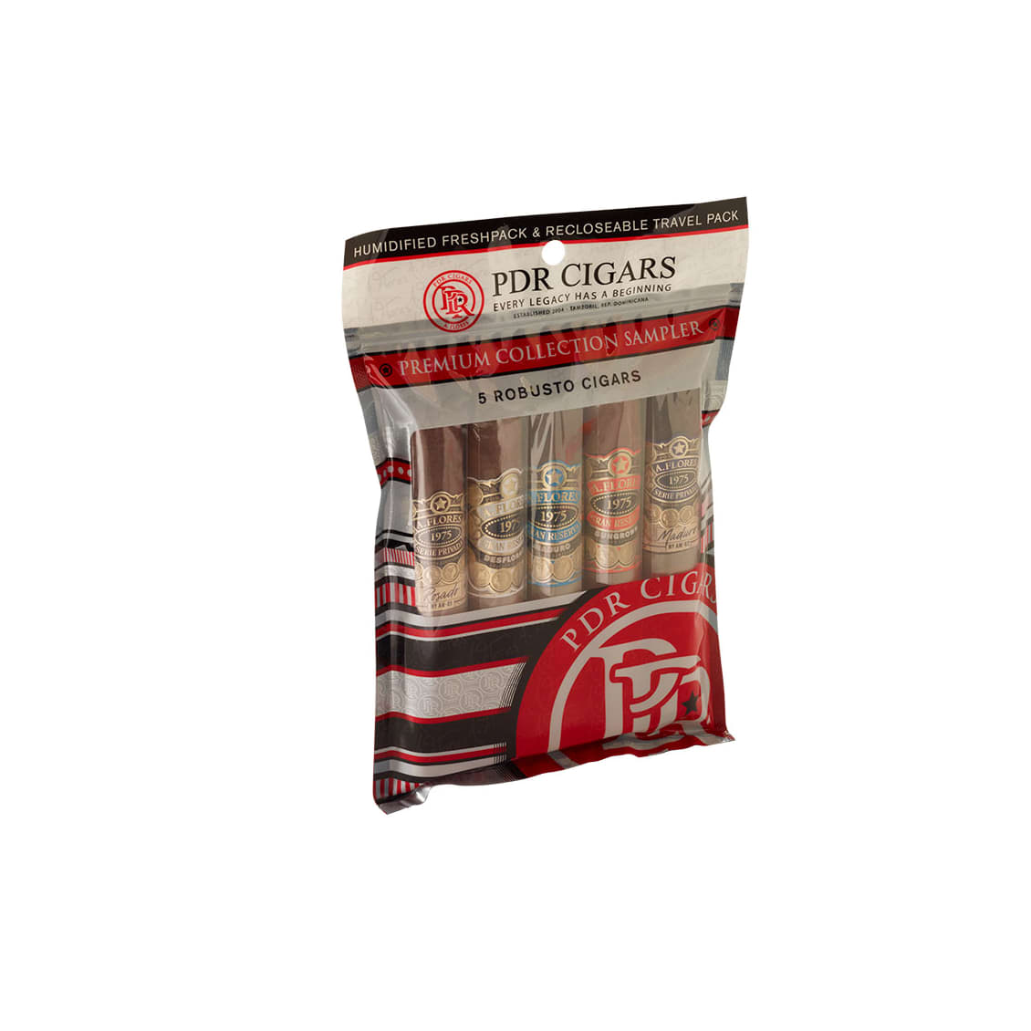 PDR Fresh Pack Robusto 5 Cigar Original Version