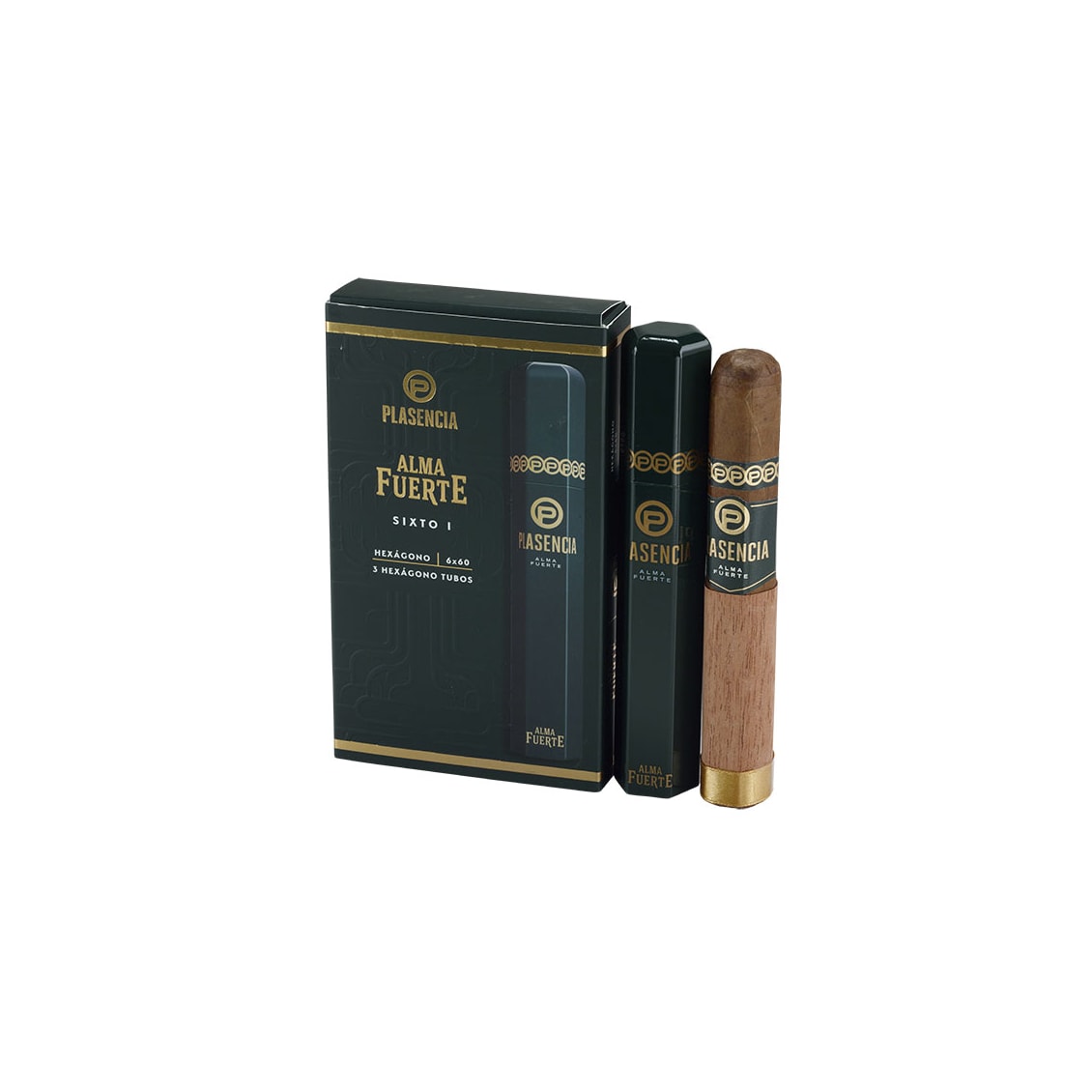 Boistore 6枚 Plasencia Alma Fuerte Natural Sixto I Tubo | Famous Cigars