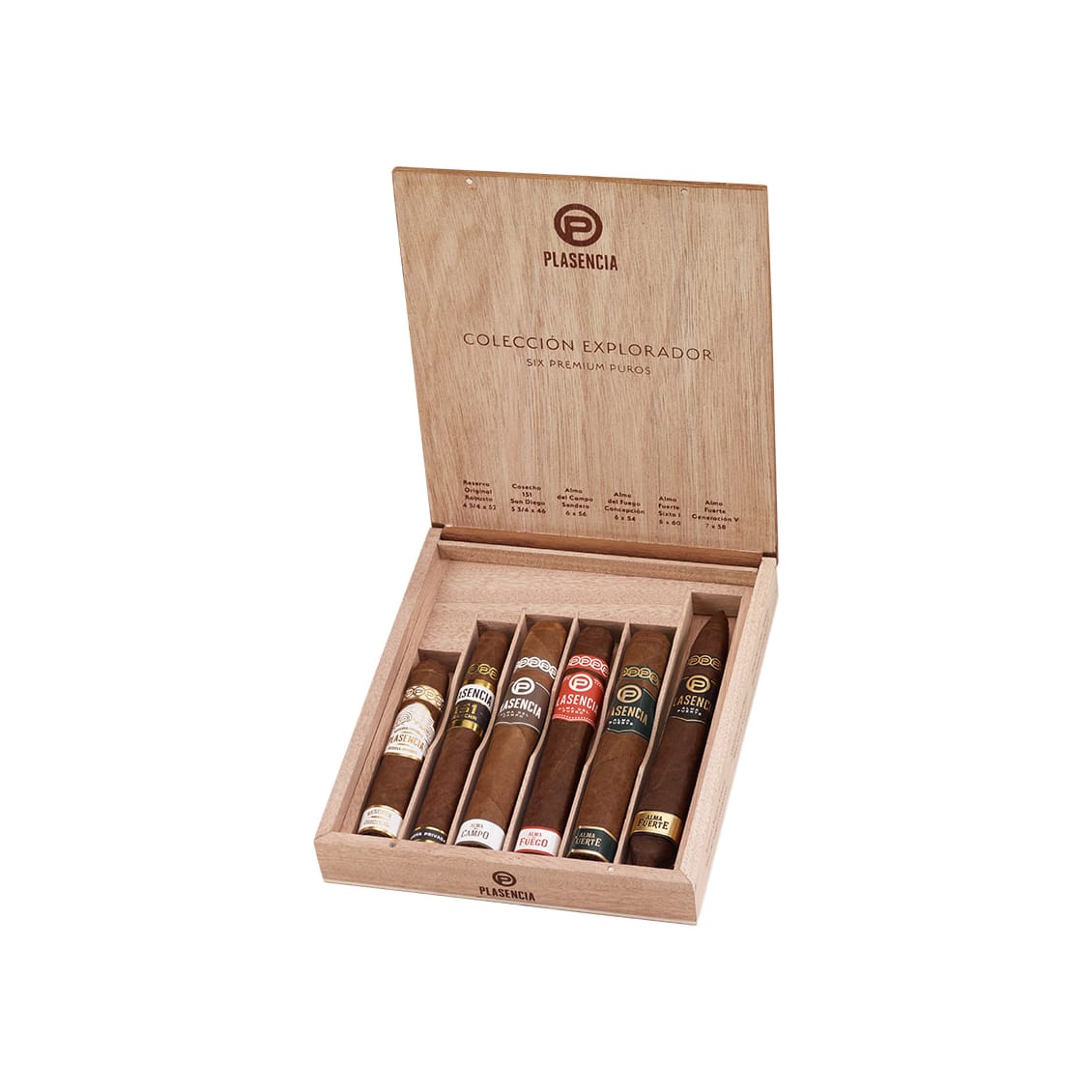 Plasencia Colección Explorador 6 Cigar Sampler