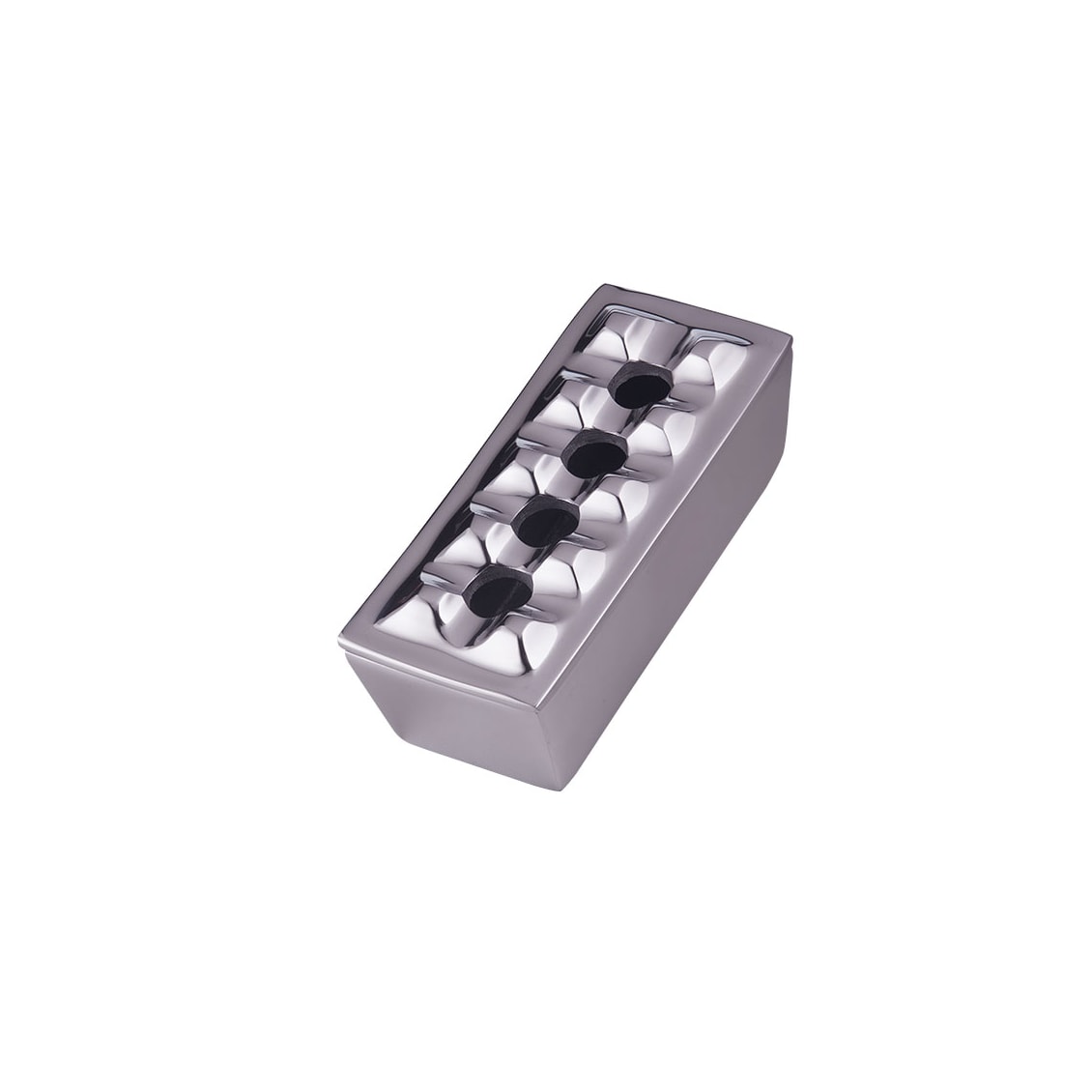 Polished Metal Rectangular Ashtray