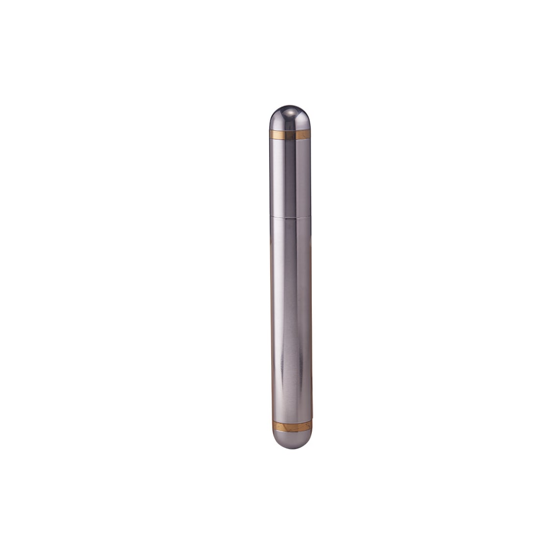 Stainless Steel Cigar Tube 6.5 Inches Long
