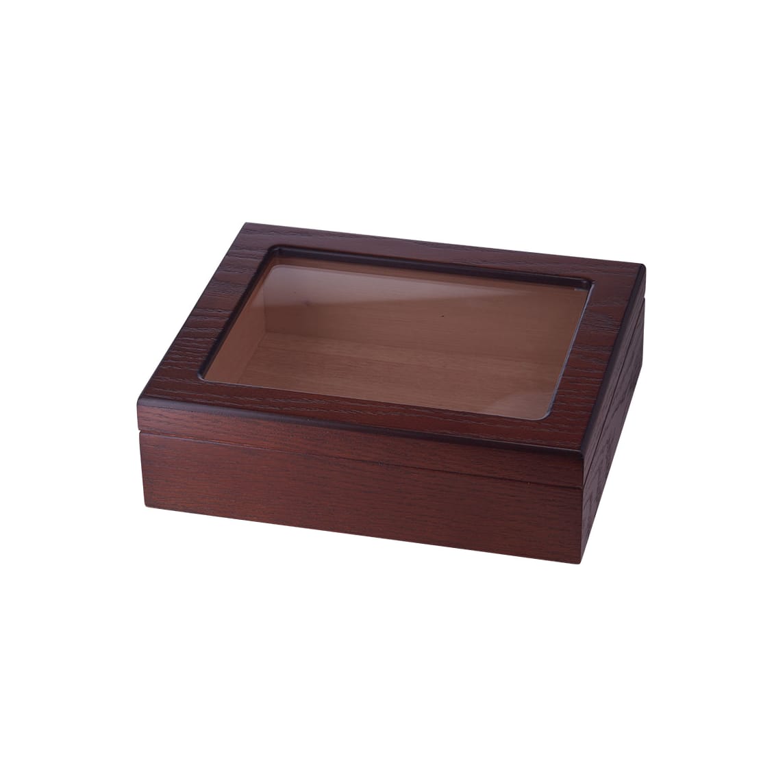 Glasstop Walnut Humidor