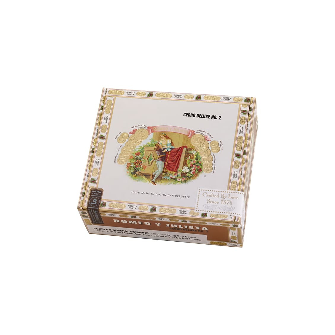 Romeo y Julieta 1875 Cedro Deluxe No. 2 Cigars - Natural | Famous