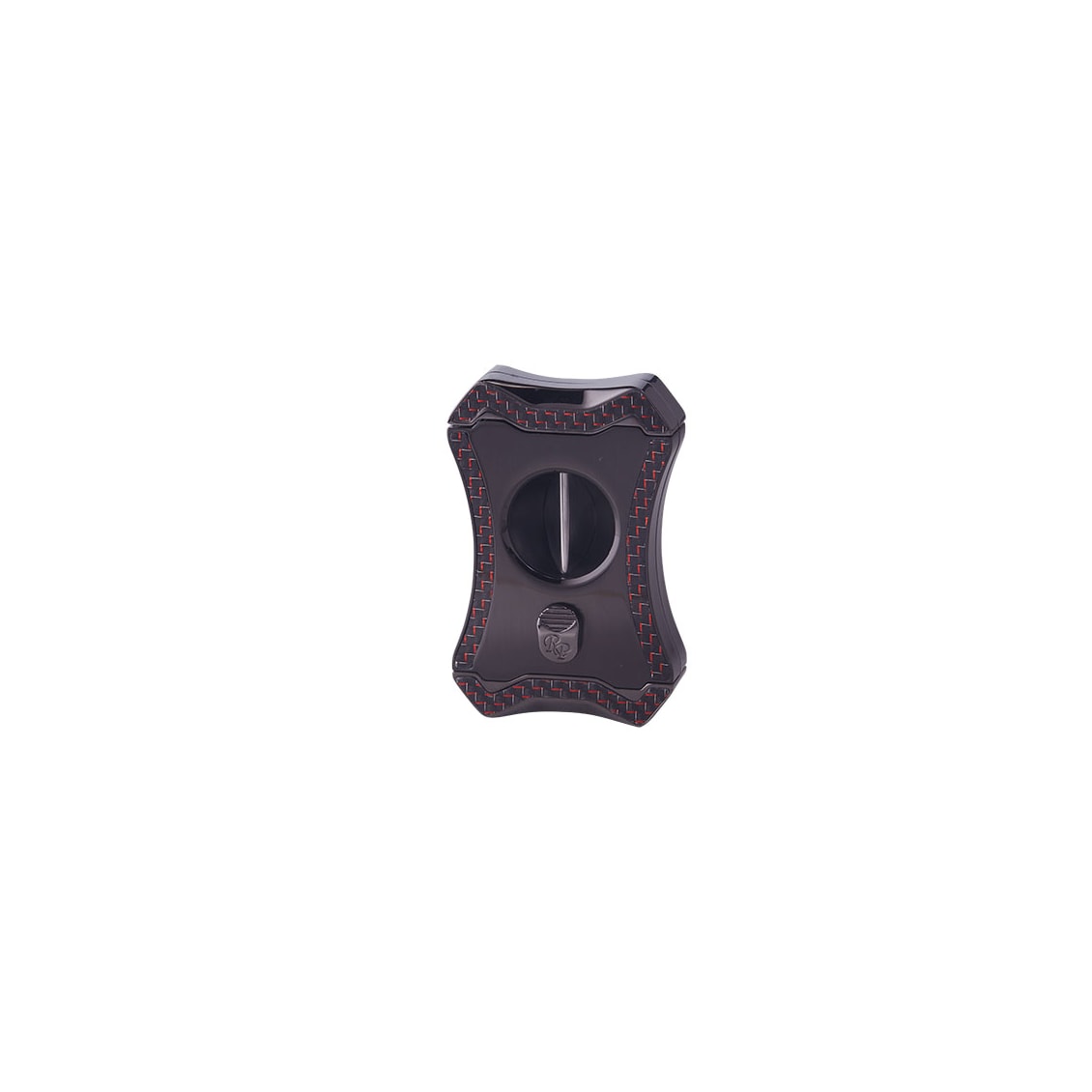 Rocky Patel Viper Gunmetal & Red Carbon Fiber V-Cutter