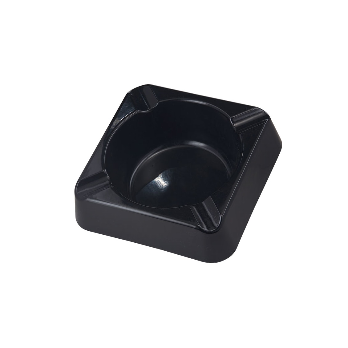 Black - 4 Cigar Blk Composite Ashtray
