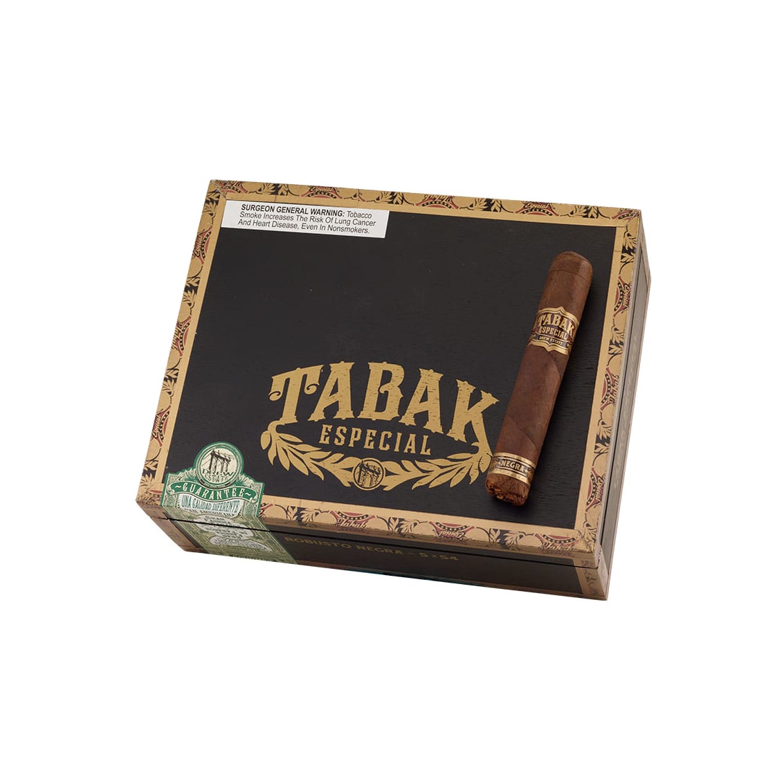 tobacco especial Tabak Dulce Robusto BOX Tabak Especial Robusto Negra Cigars
