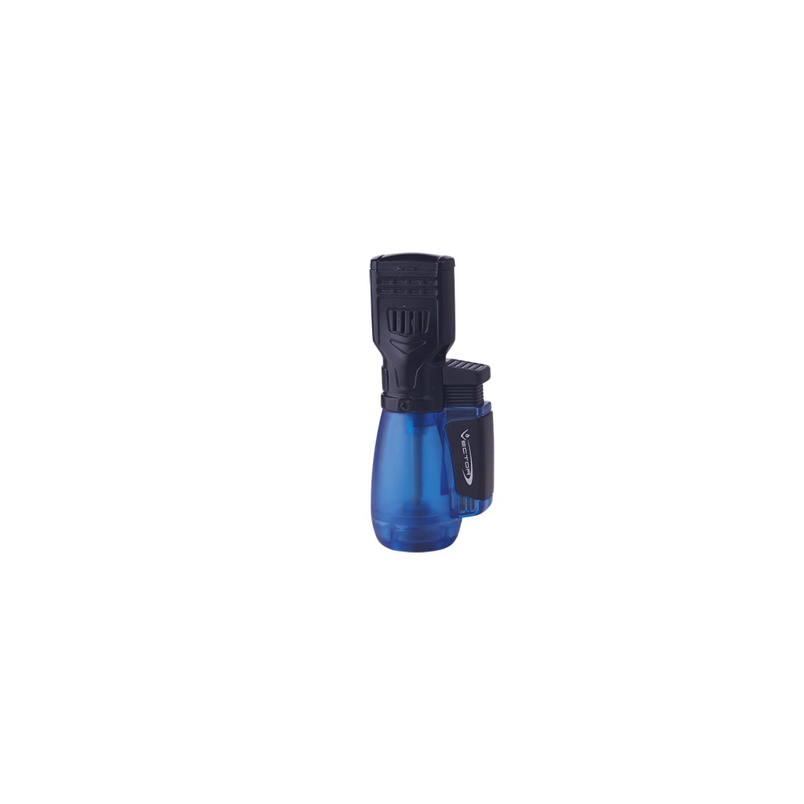 Vector Drone Triple Torch Lighter Blue