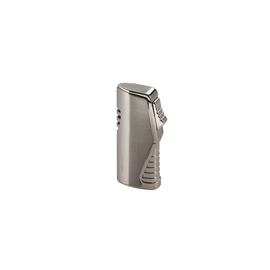 Nickel Triple Torch Lighter W/Punch