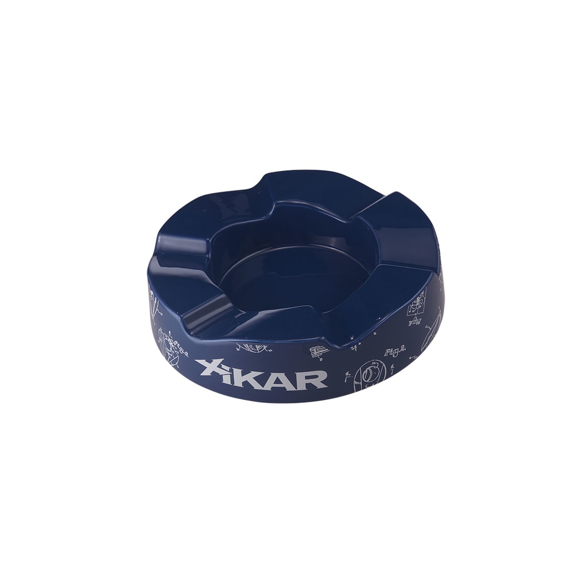 Blue - 6 Cigar Ashtray