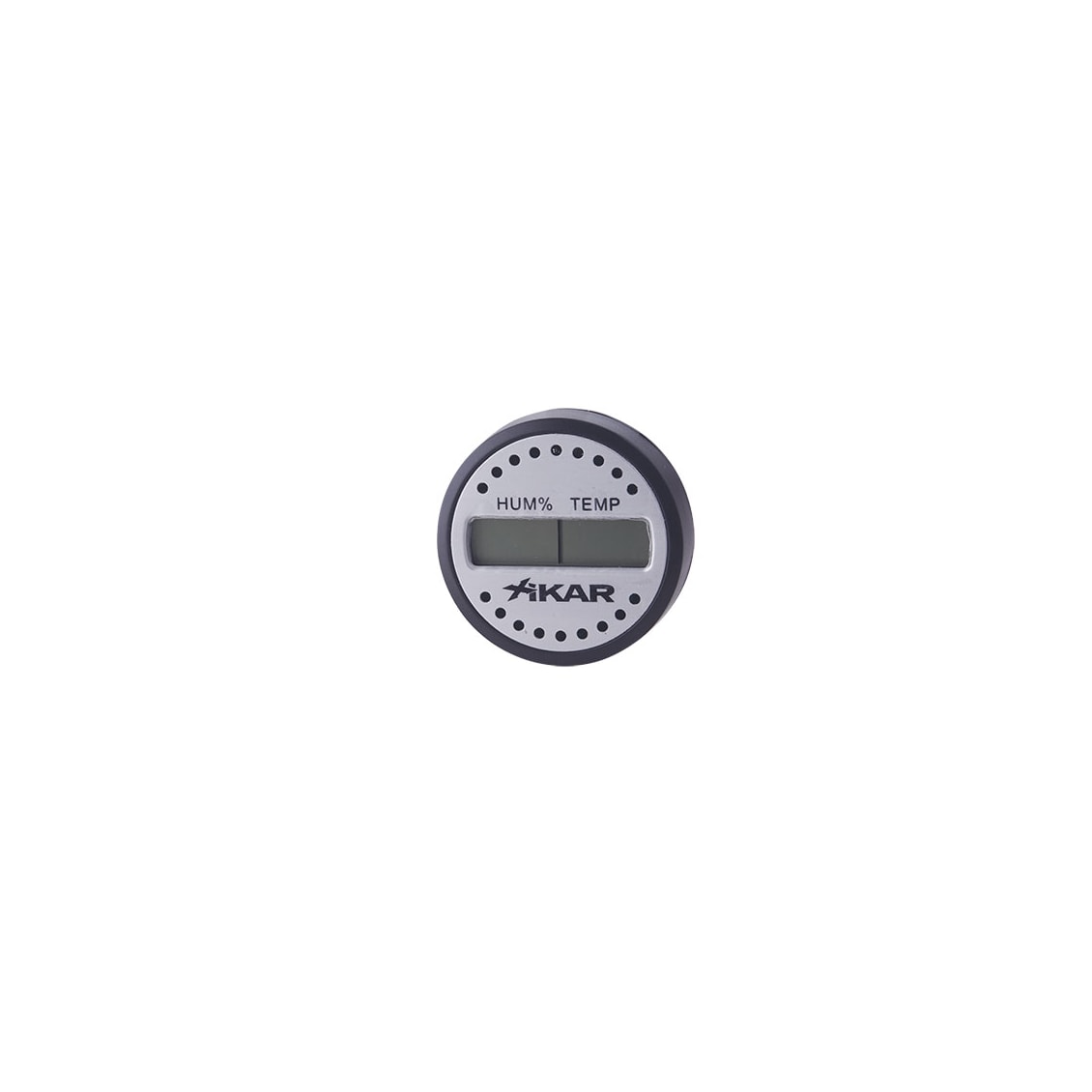 Xikar Round Digital Hygrometer