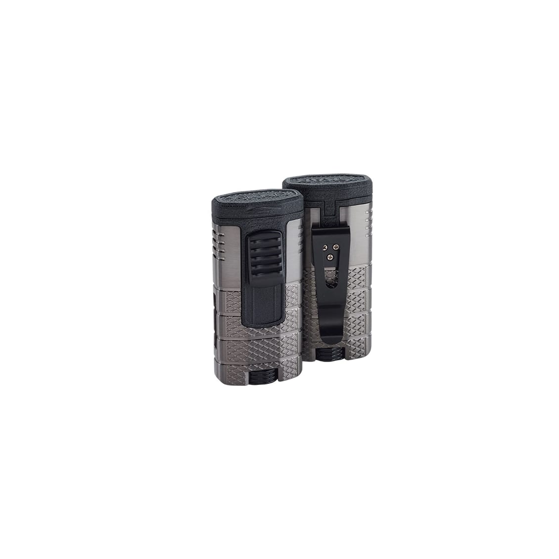Gunmetal & Black - Triple Torch