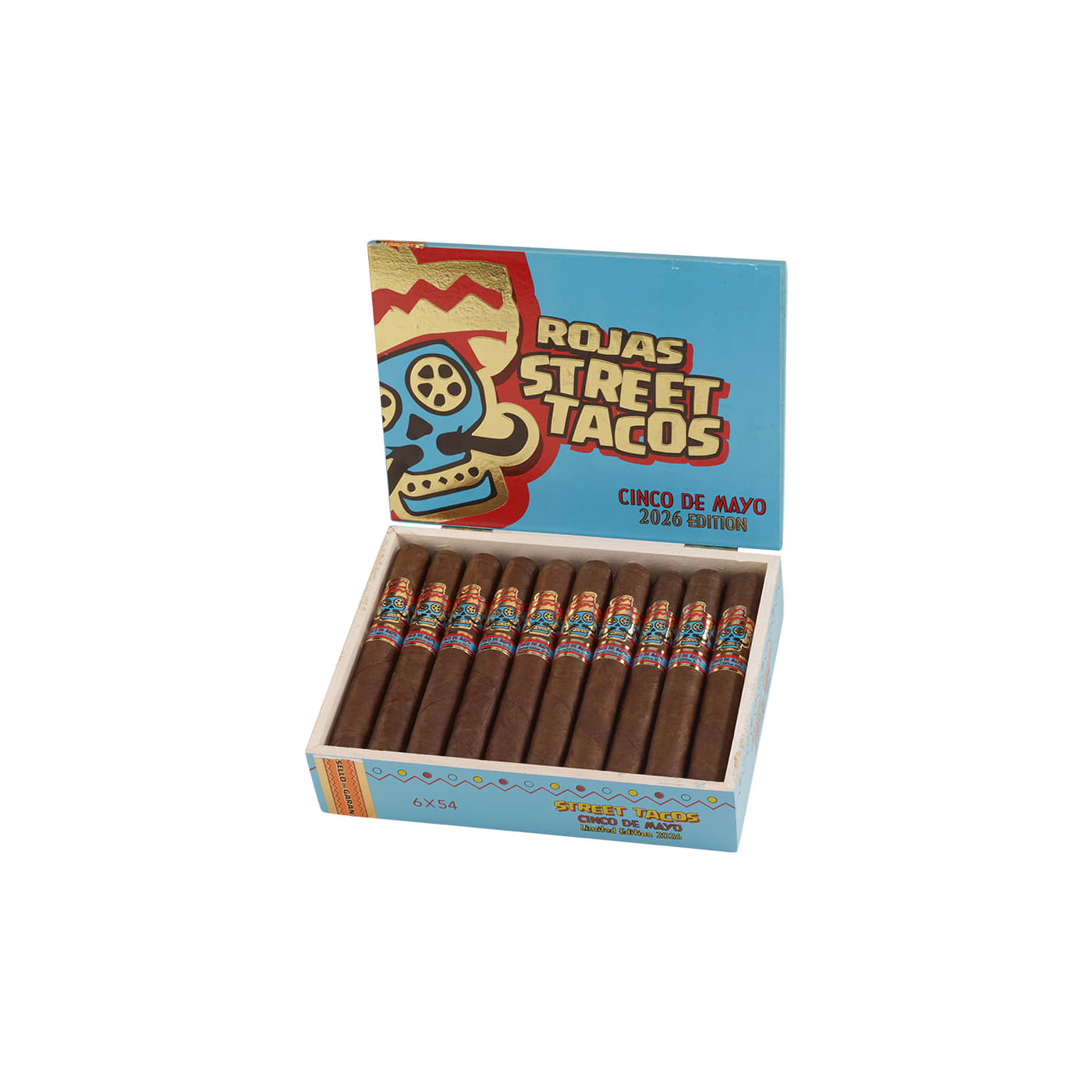 Rojas Street Tacos Cinco de Mayo 2026 Limited Edition Toro, 20 Box