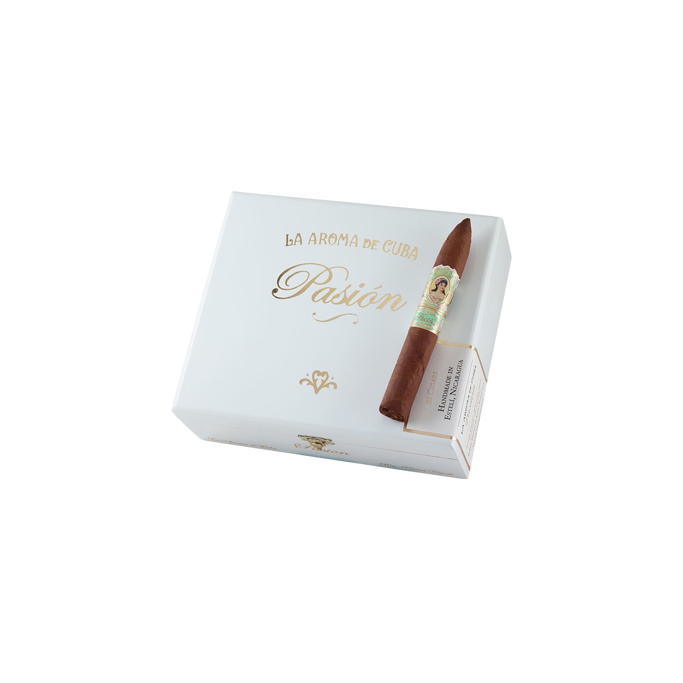 La Aroma de Cuba Pasion Torpedo Box-Pressed
