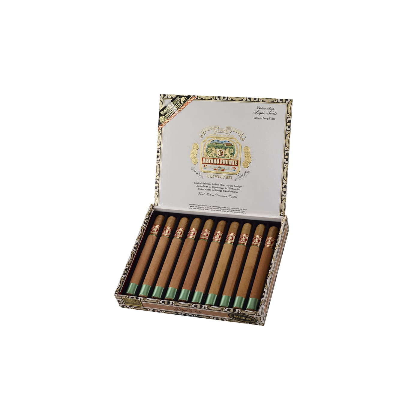 Arturo Fuente Royal Salute, 10 Box