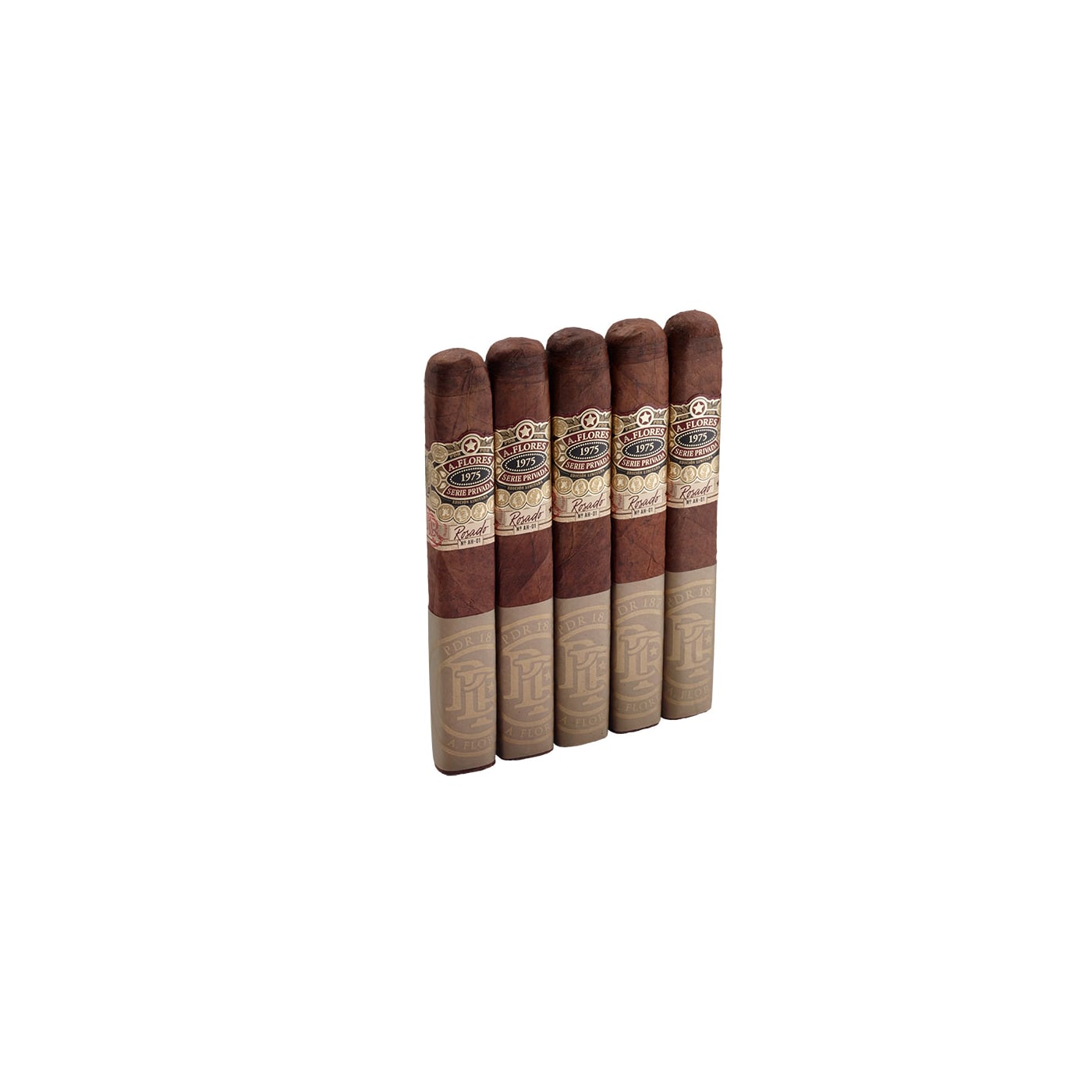 A. Flores Serie Privada SP 54 Capa Habano, 5 Pack