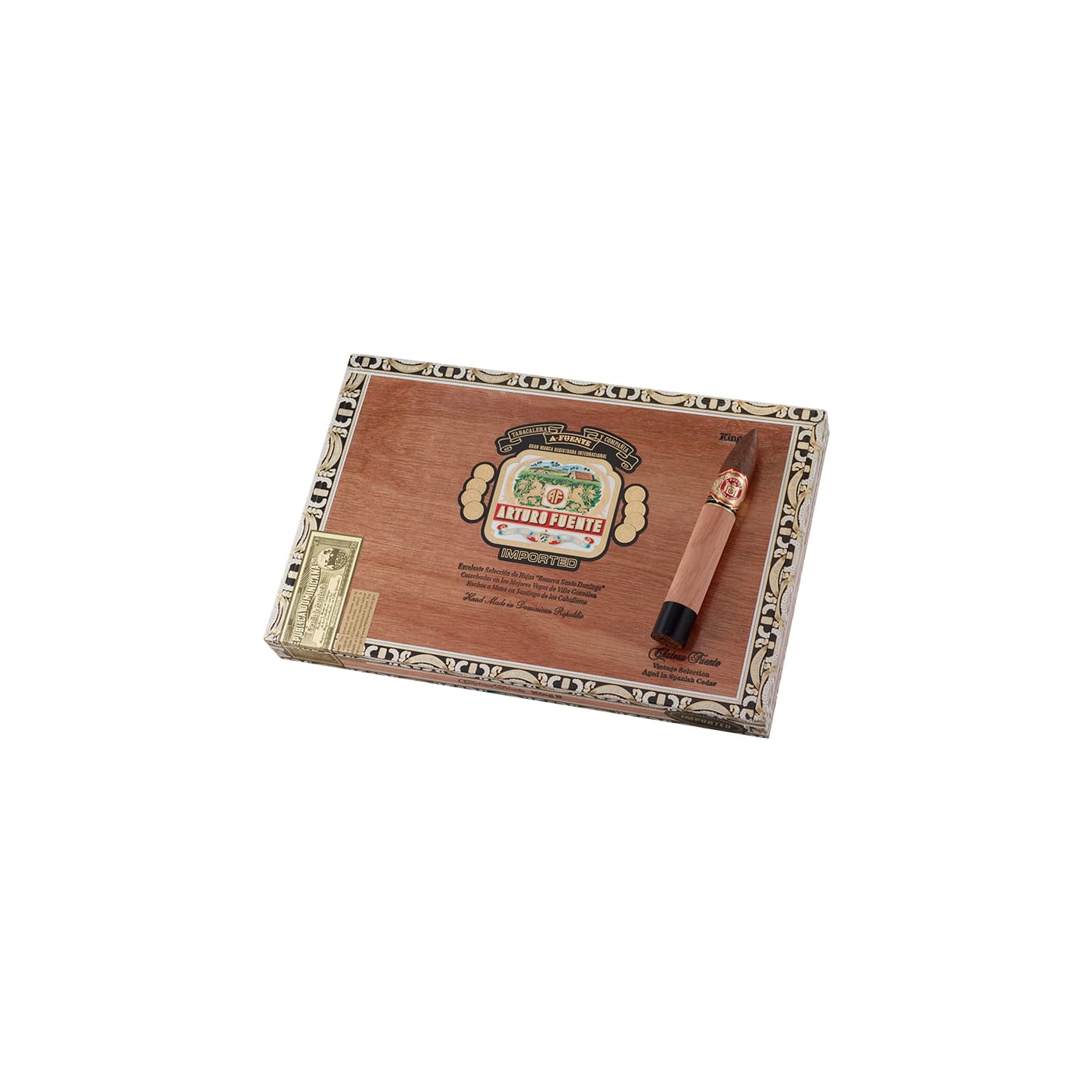 Arturo Fuente Sun Grown Chateau Fuente King B Rosado, 18 Box