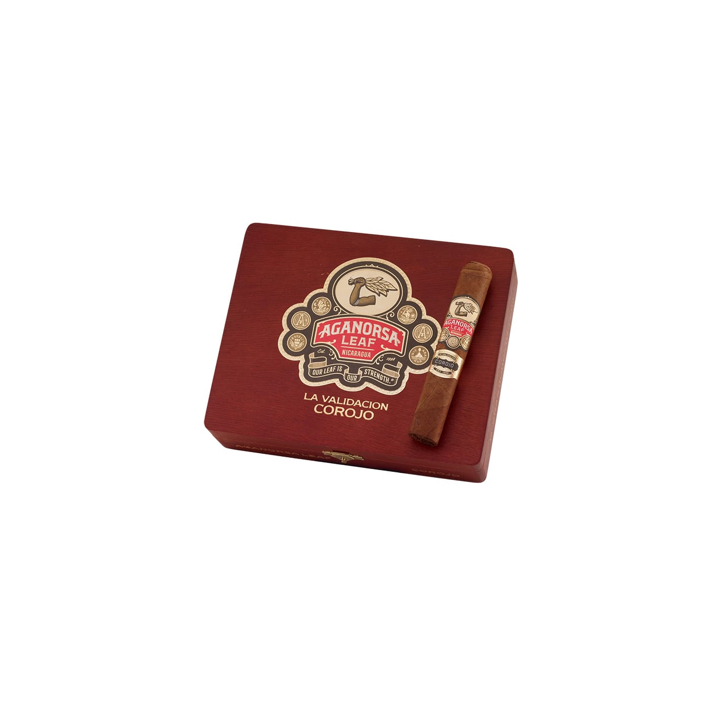 Aganorsa Leaf Corojo Gran Robusto Box Pressed, 15 Box