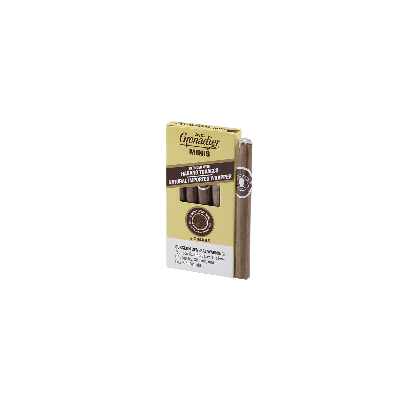 Antonio y Cleopatra Grenadiers Mini Dark (5)