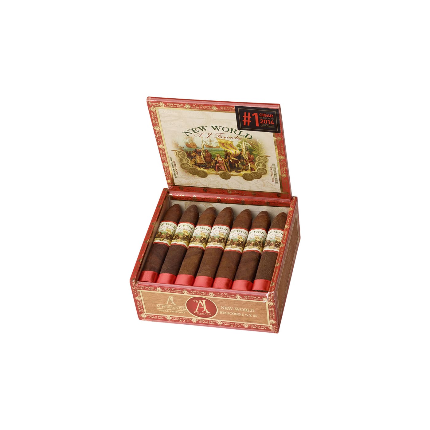 New World by AJ Fernandez Belicoso, 21 Box