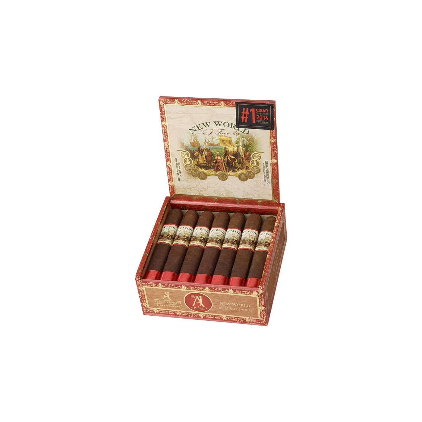 New World by AJ Fernandez Robusto, 21 Box