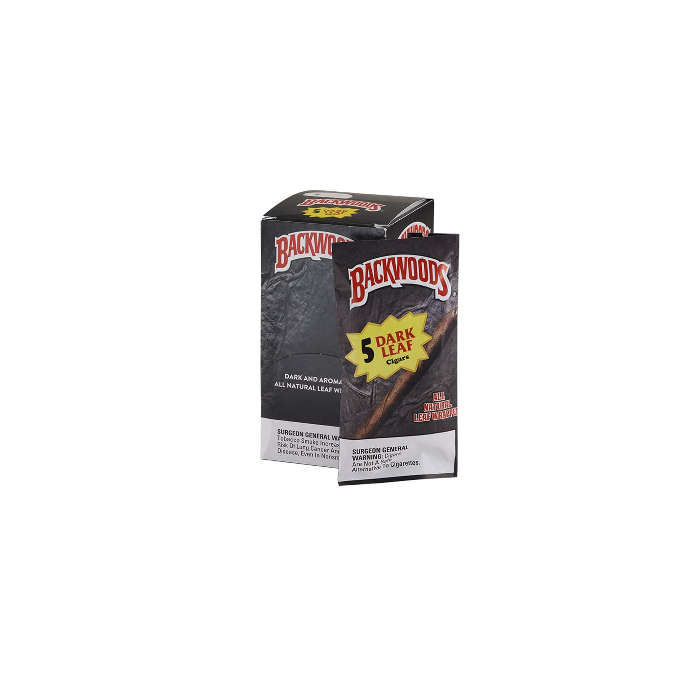 Backwoods Dark Leaf, 40 Upright