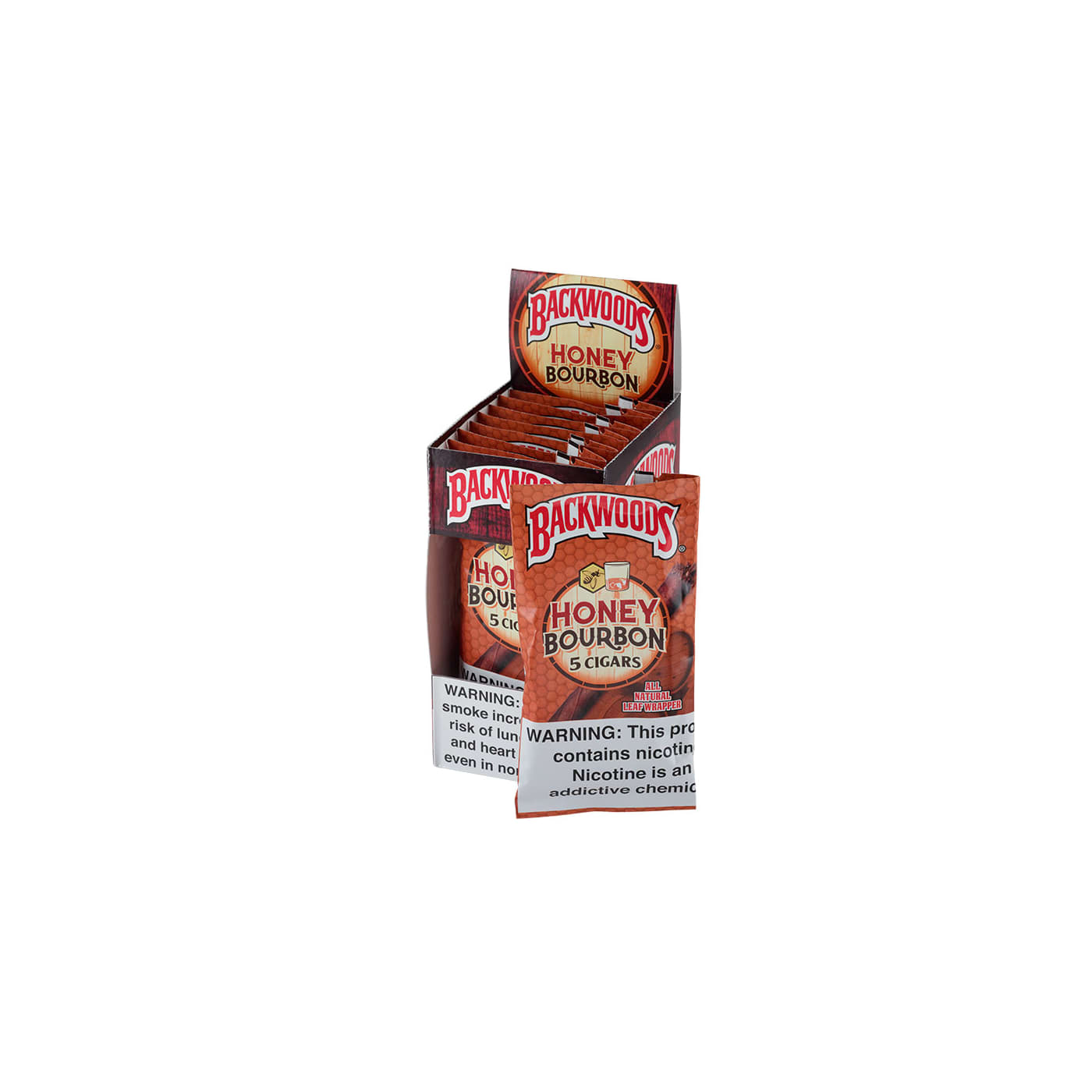 Backwoods Honey Bourbon, 40 Upright