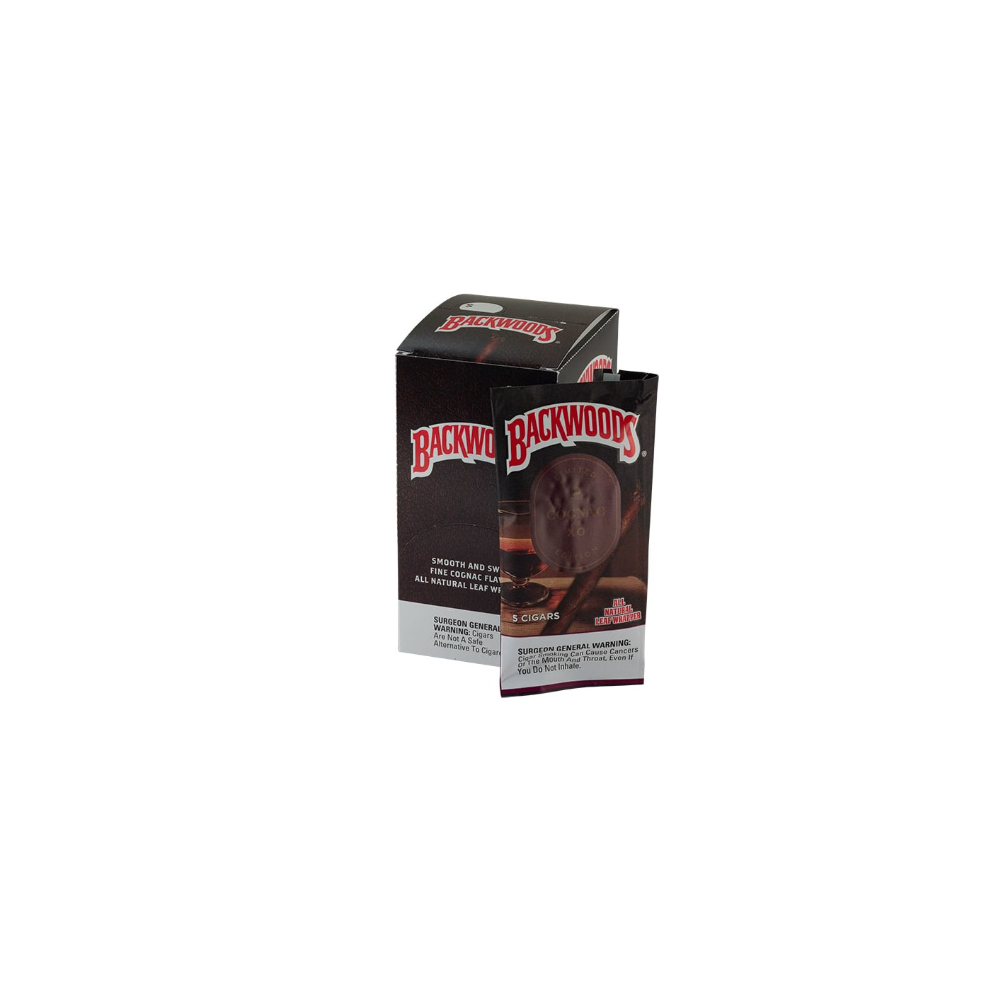 Backwoods Cognac XO, 40 Upright