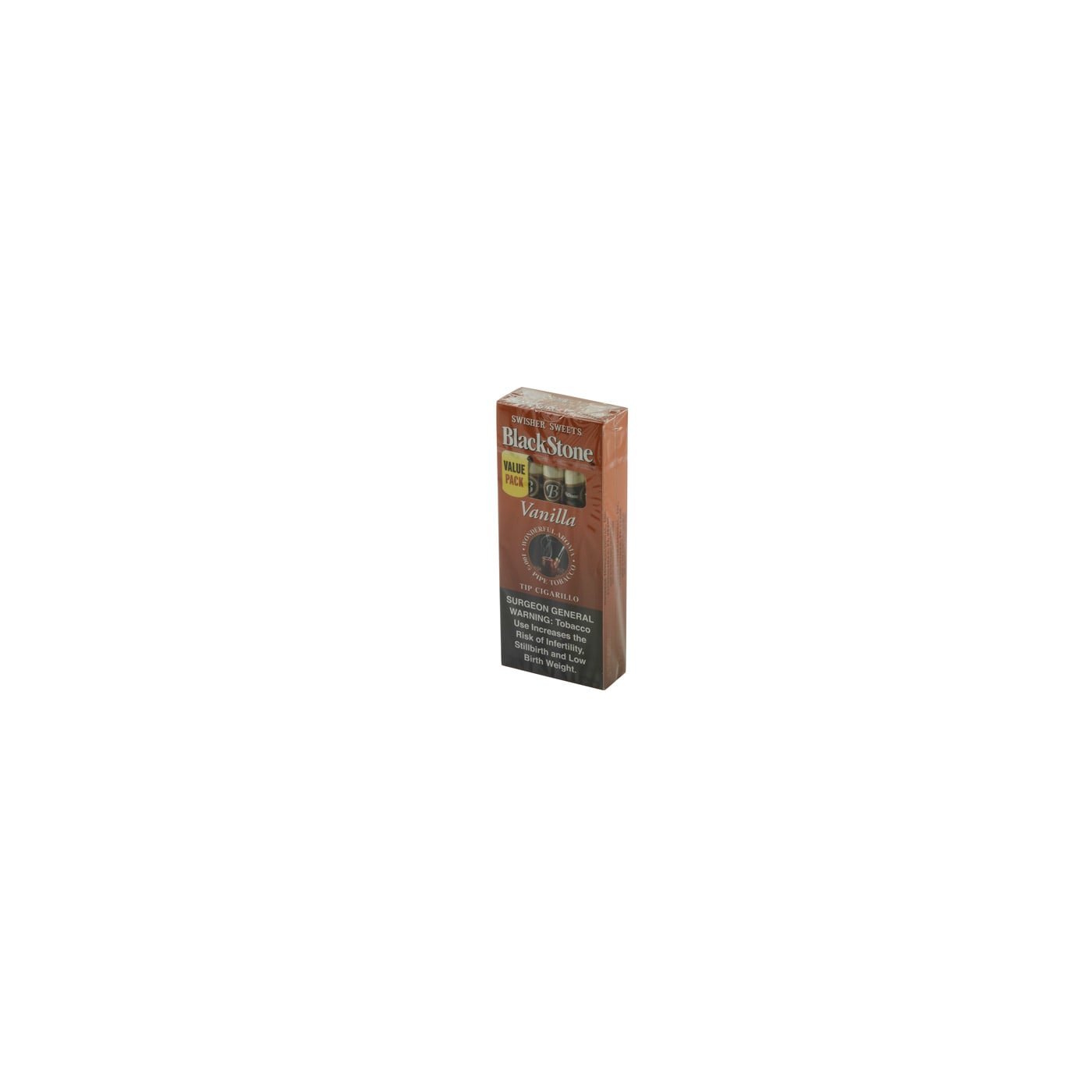 Blackstone by Swisher Vanilla Tip, 10 Pack