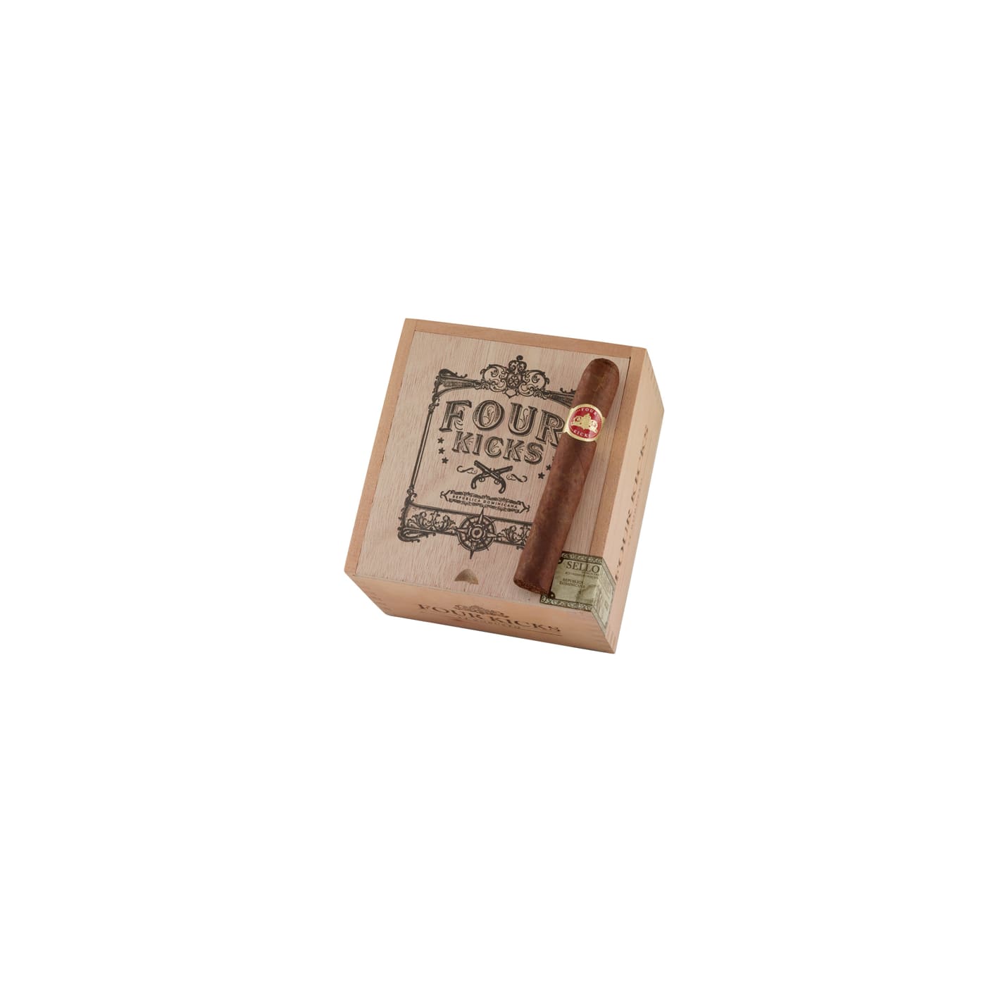 Four Kicks By Crowned Heads Robusto, 24 Box