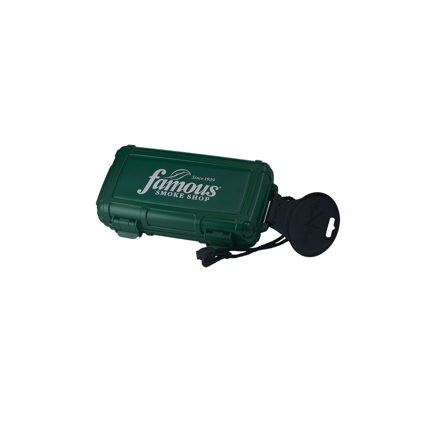 FSS Logo 5 Cigar Caddy Green