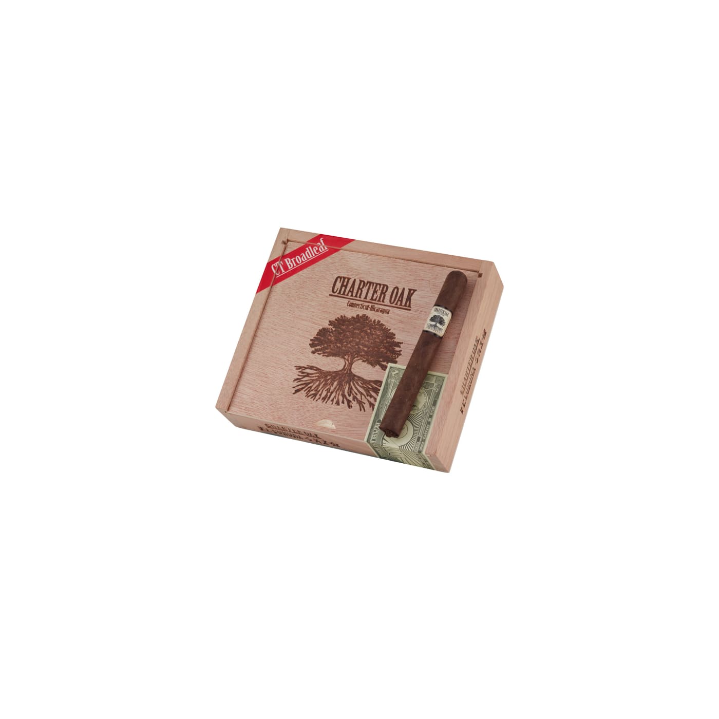 Charter Oak Maduro Petite Corona