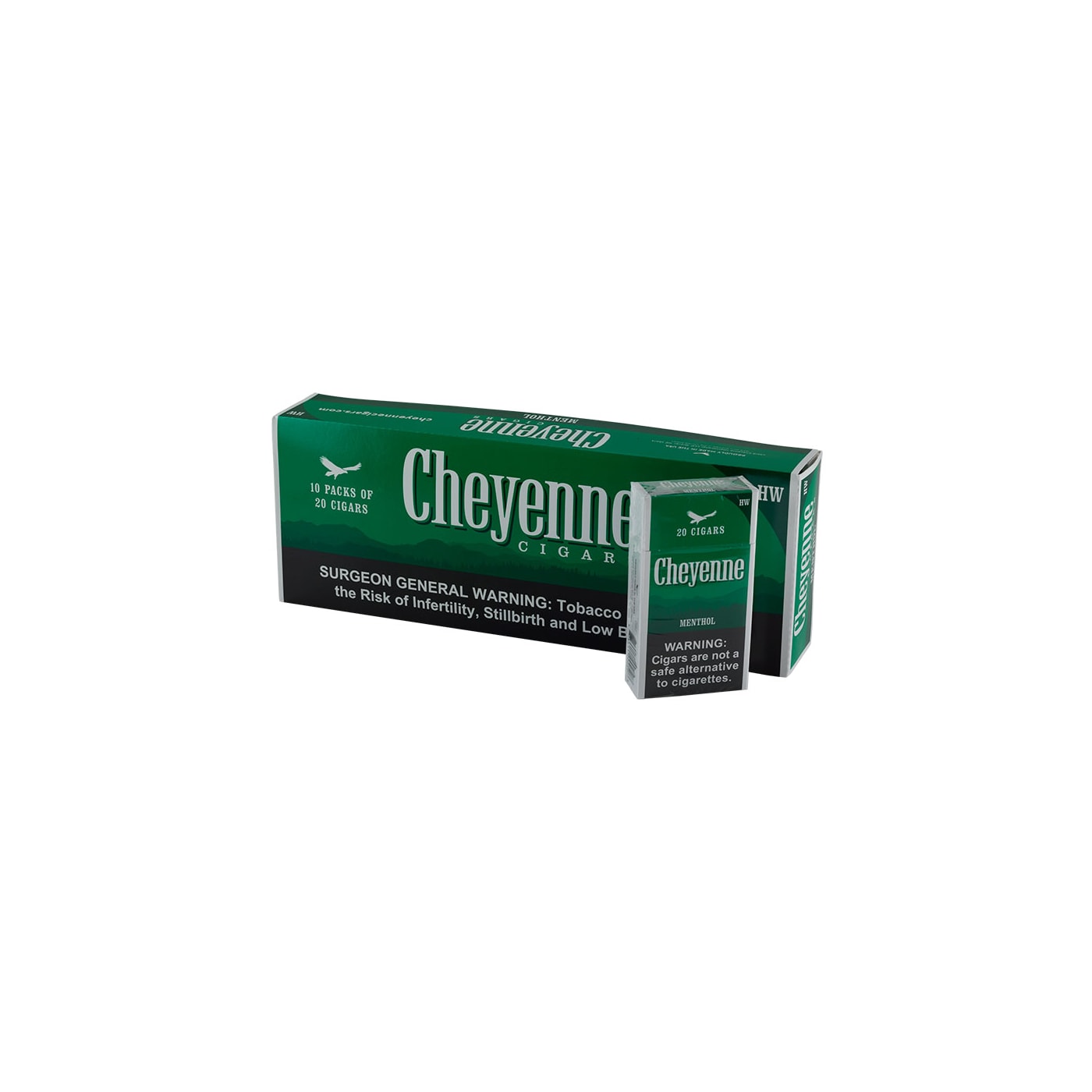Cheyenne Heavy Weights Menthol 10/20