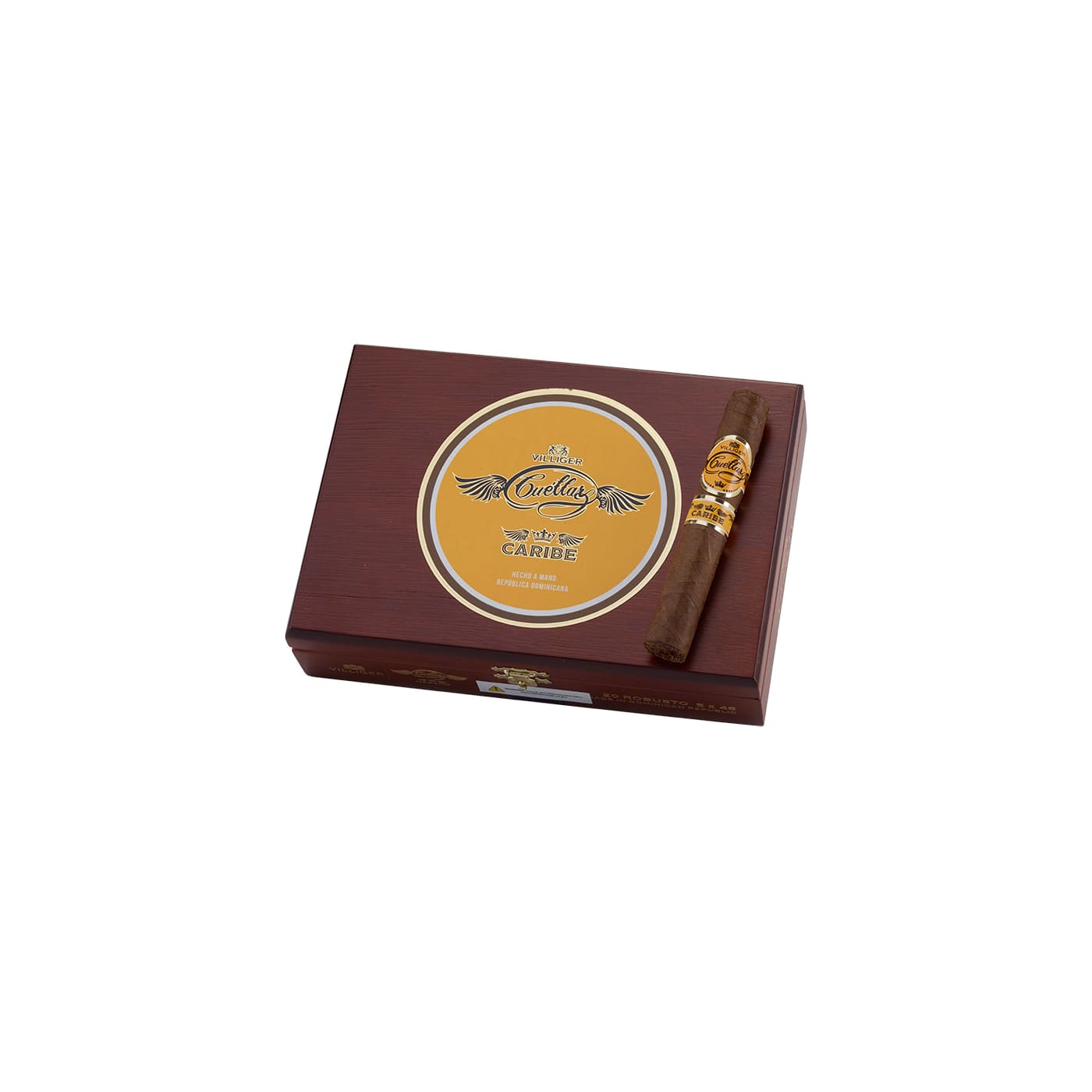 Villiger Cuellar Caribe Robusto, 20 Box
