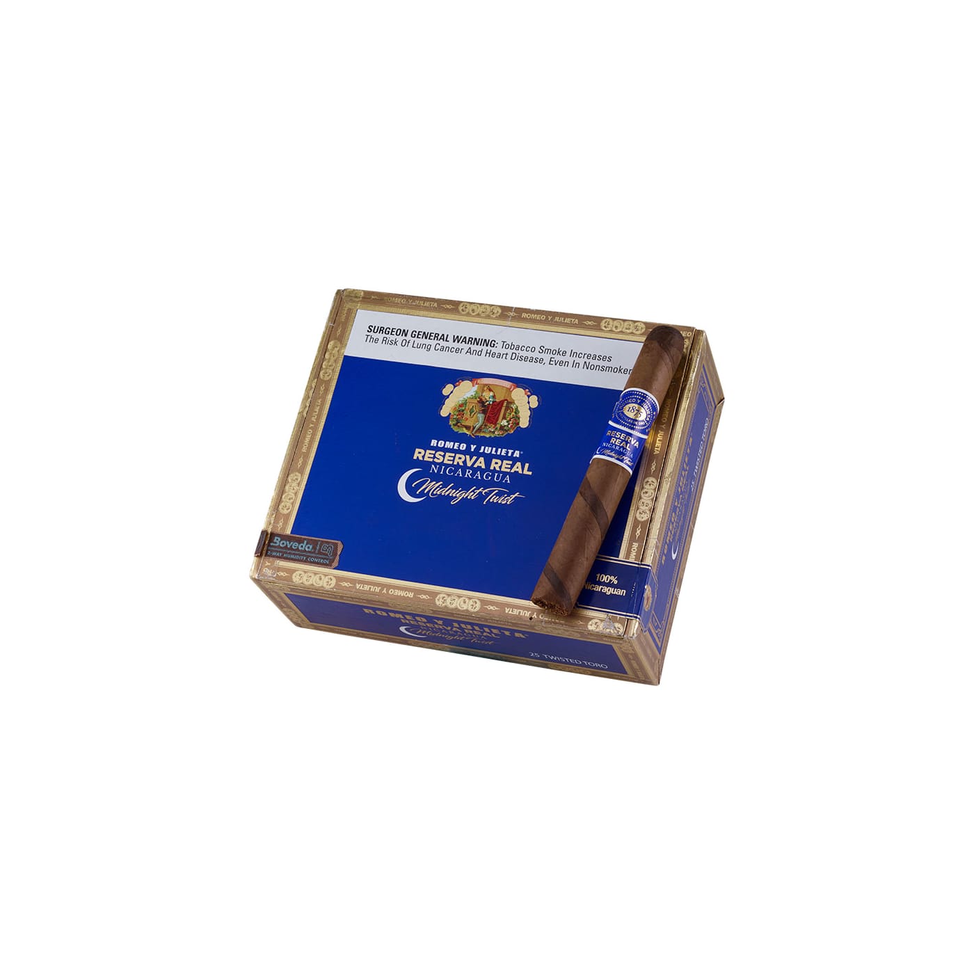 RYJ Reserva Real Nicaragua Midnight Twisted Toro