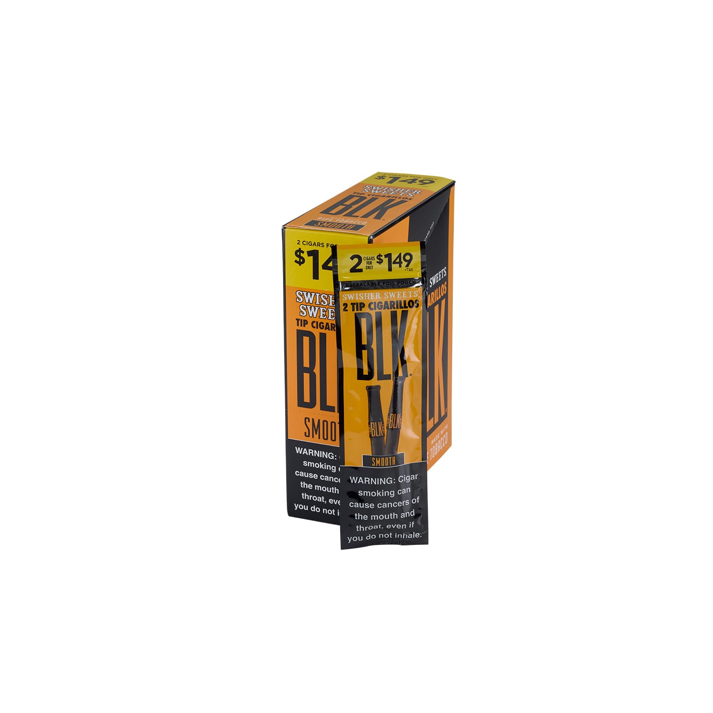 Swisher Sweet Blk Smooth 15/2