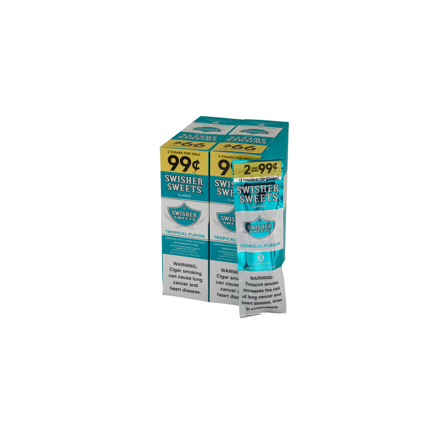 Swisher Sweets Tropical Fusion Cigarillos 30/2