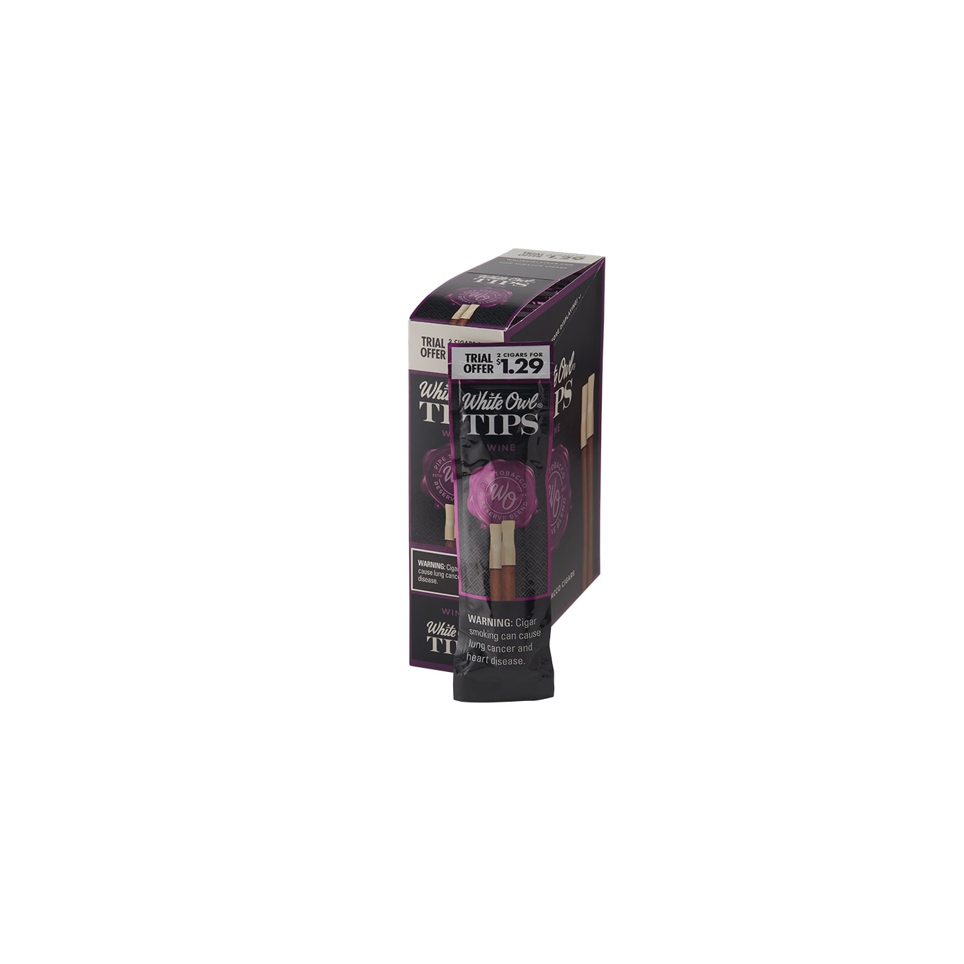 White Owl Tips 15/2 Wine