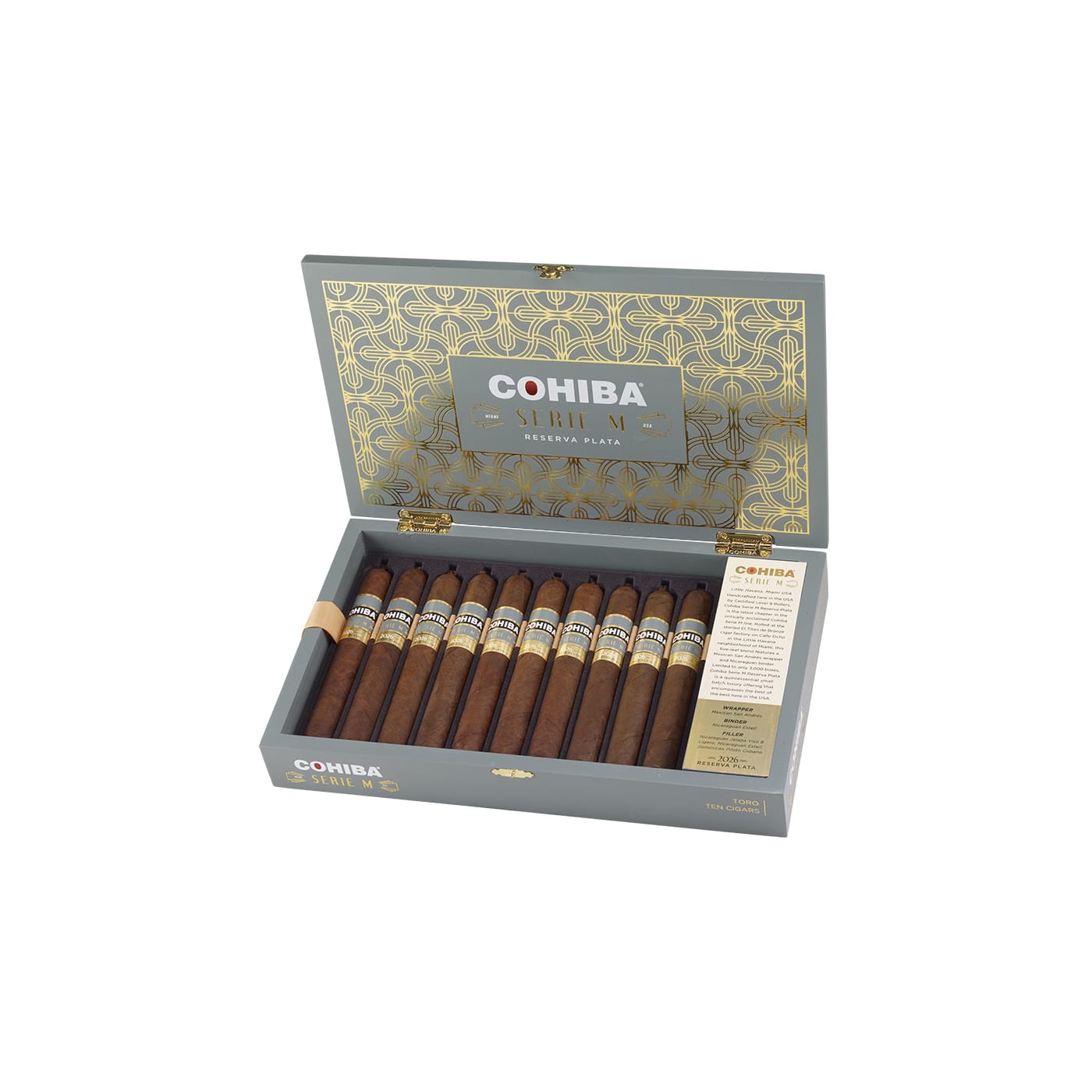 Cohiba Serie M Reserva Plata Toro